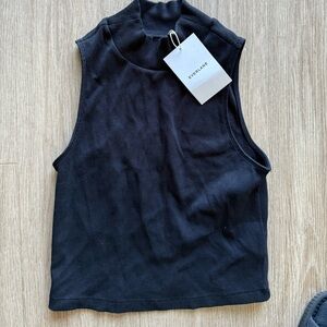 Everlane Classic Black Tank Top